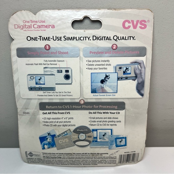 CVS One-Time Use Digital Camera - Picture 5 of 8